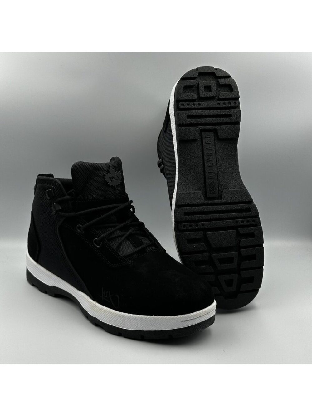 K1X H1KE Black White Hiking Sneakers US 9 Casual Durable Shoes